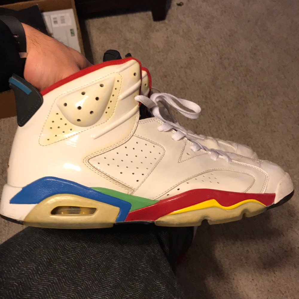 Men’s size 10.5 “Olympic” Air Jordan “6’s”